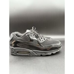 Nike Women Us12 Air Max 90 'Triple Black' Running Shoes Sneakers, No Insoles!
